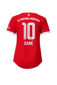 Bayern Munich Leroy Sane #10 Voetbaltruitje Thuis tenue Dames 2022-23 Korte Mouw